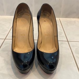 Authentic Black Patent Leather Biancas
